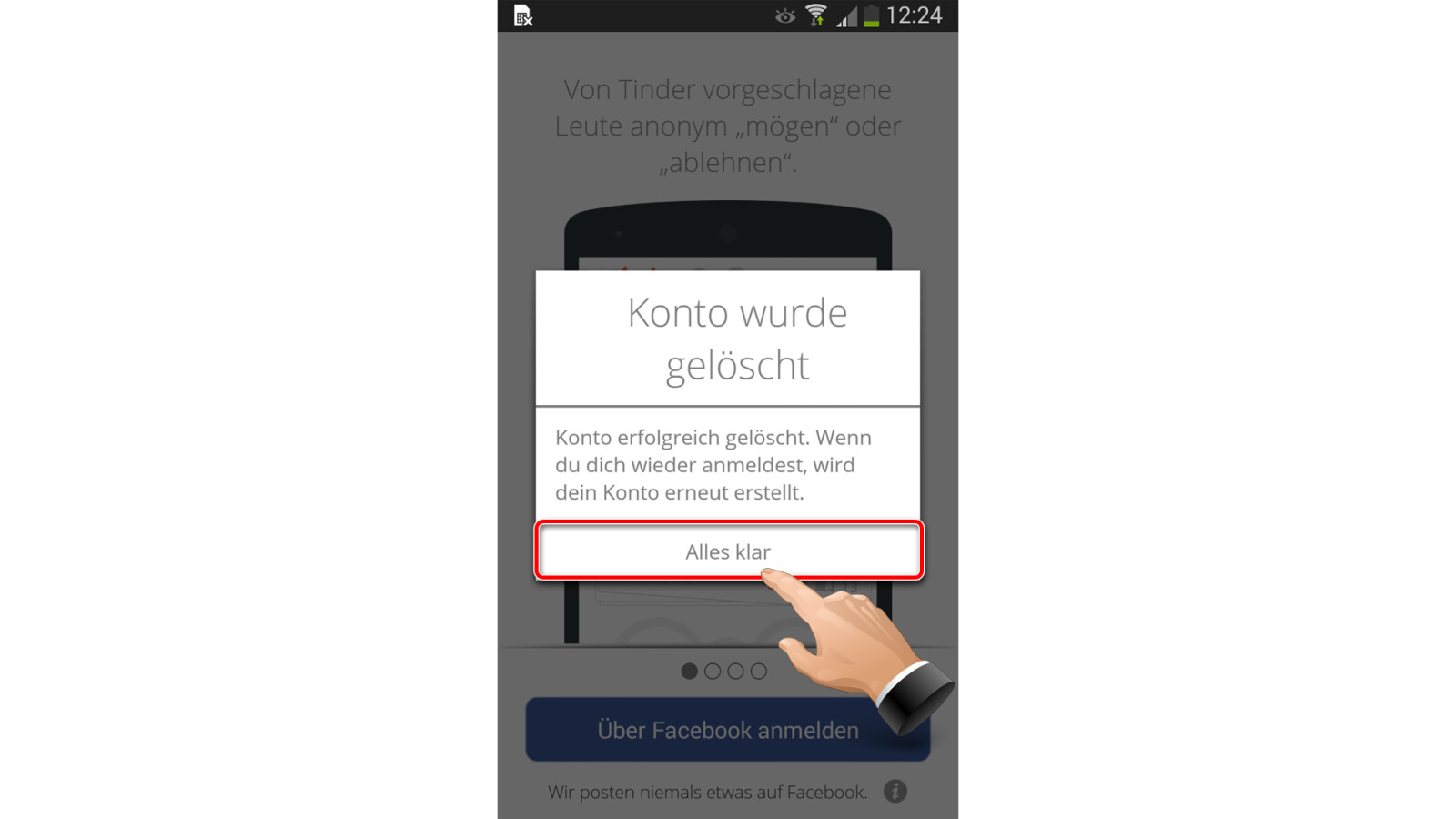 Tinder Konto Konnte Nicht Gelöscht Werden Tinder-Konto auf dem Android-Smartphone entfernen | NETZWELT