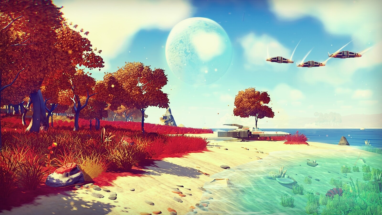 Zur Weltraumexploration No Man's Sky wird es neues Material zu sehen geben. (Quelle: Hello Games)