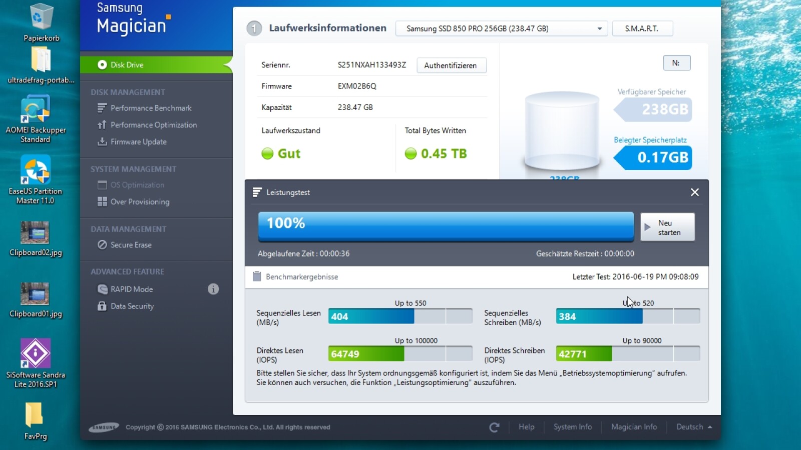 Samsung 850 EVO 250 Gigabyte vs. 850 PRO 256 Gigabyte | NETZWELT