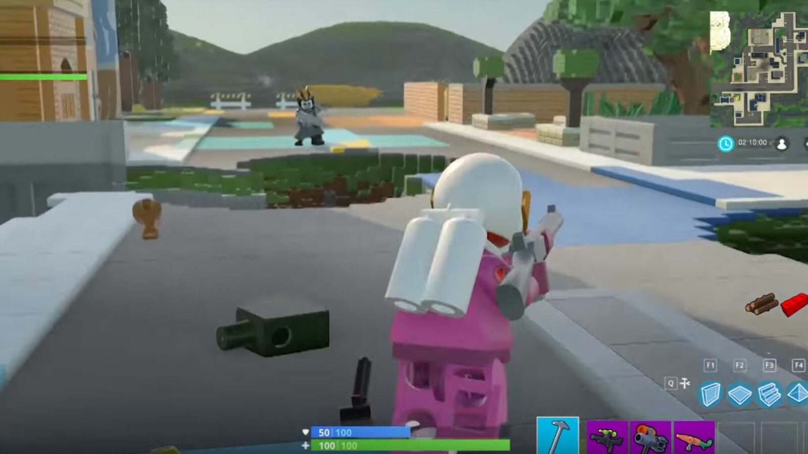 Lego Fortnite Battle Royale Game Fortnite Fort Bucks Com - details about pinata set kids smash party lego awesome blocks game virtual uk roblox play psp