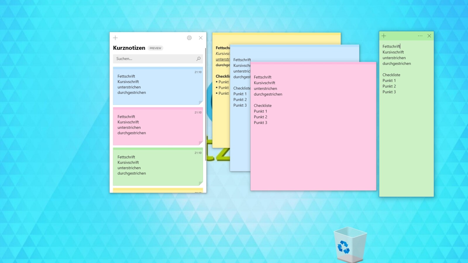 post it stickies for windows 10