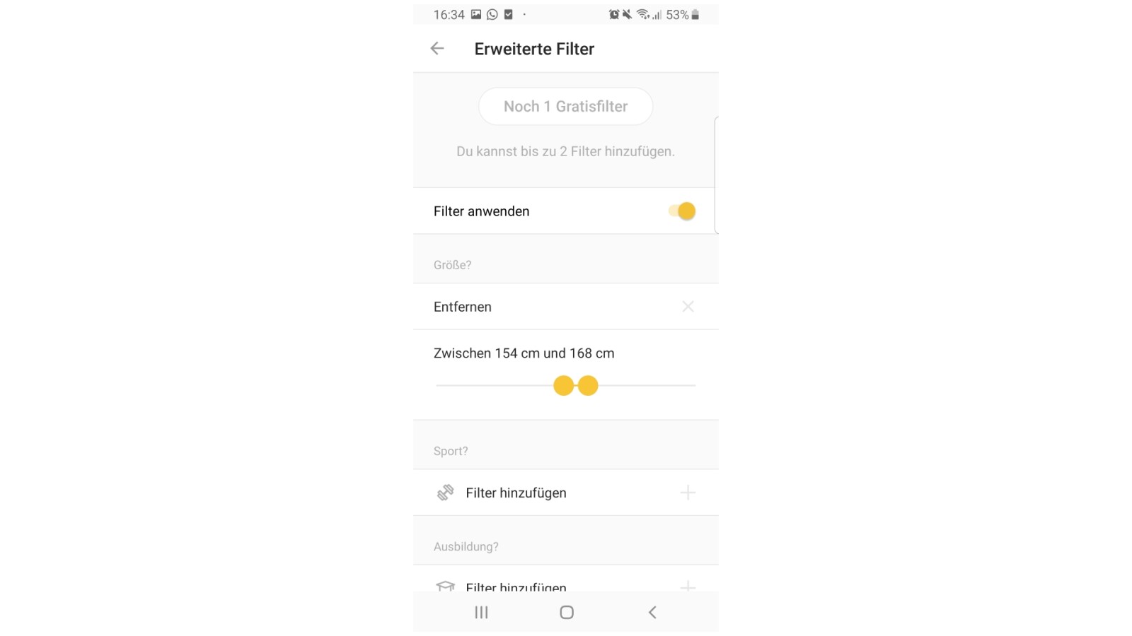 Bumble Filter Erklärung – Bumble Vorlieben Angeben – XNYW