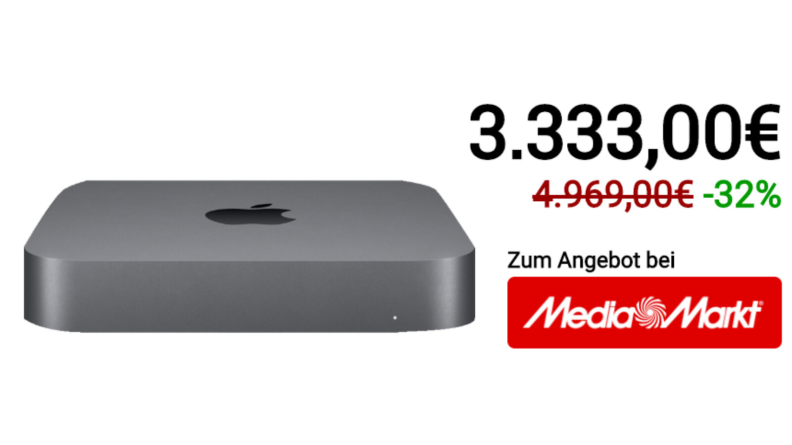 Apple Mac mini: Desktop-PC bei Media Markt in der Weihnachstwelt - NETZWELT