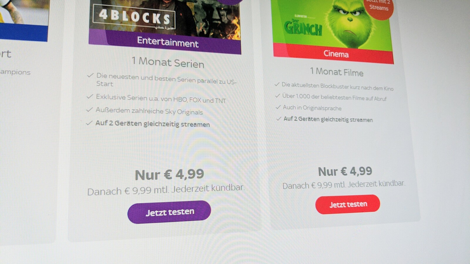 Sky Ticket Jetzt Mit Parallelem Streaming Doch Durft Ihr Euch