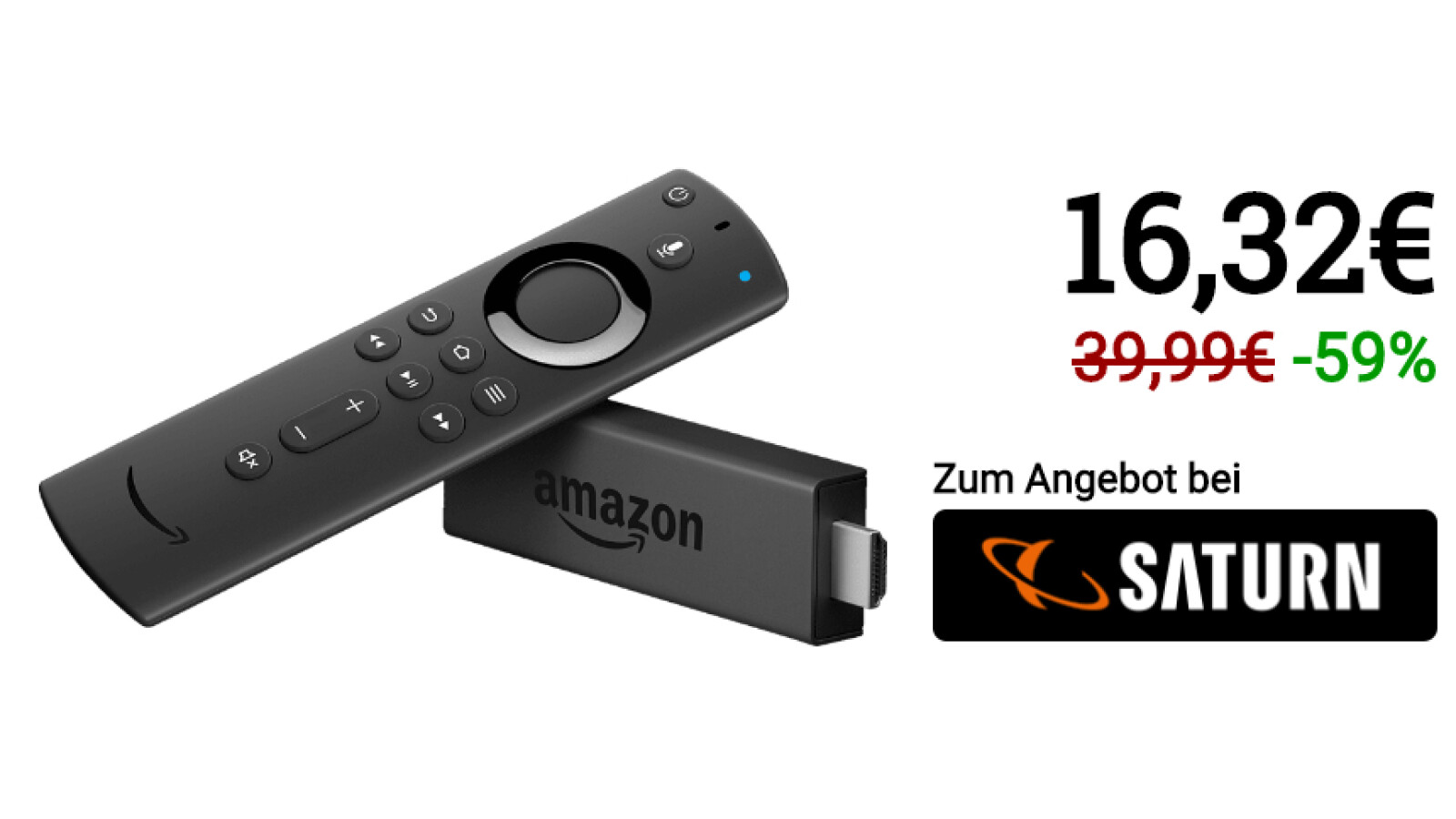 Fire TV Stick für 16 Euro: Saturn unterbietet Amazon ...