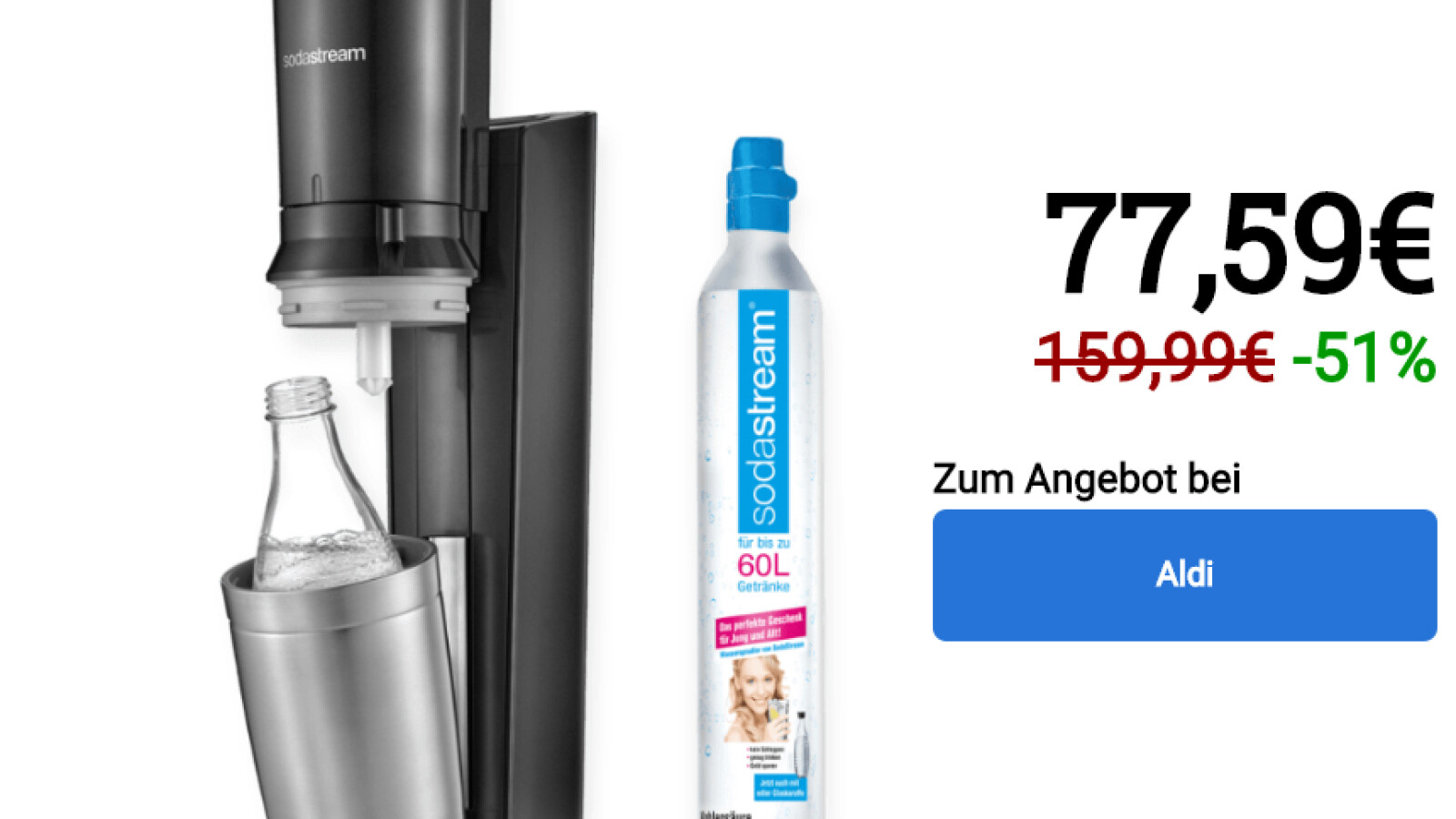 SodaStream Crystal 2.0 bei Aldi So gut ist das DiscounterAngebot