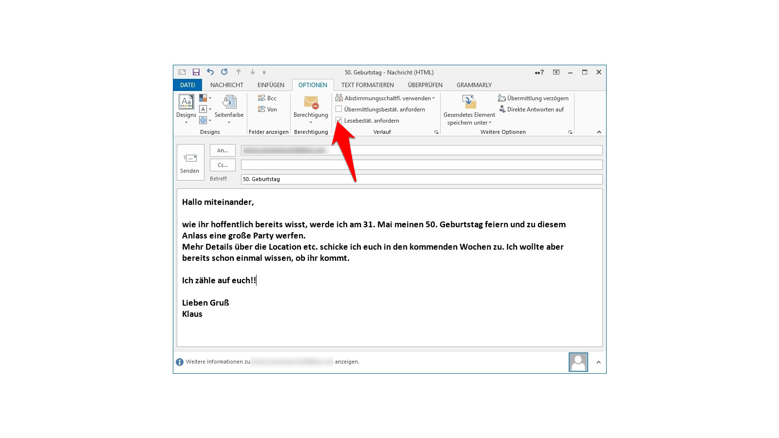 Microsoft Outlook So K nnt Ihr Die Lesebest tigung Aktivieren NETZWELT