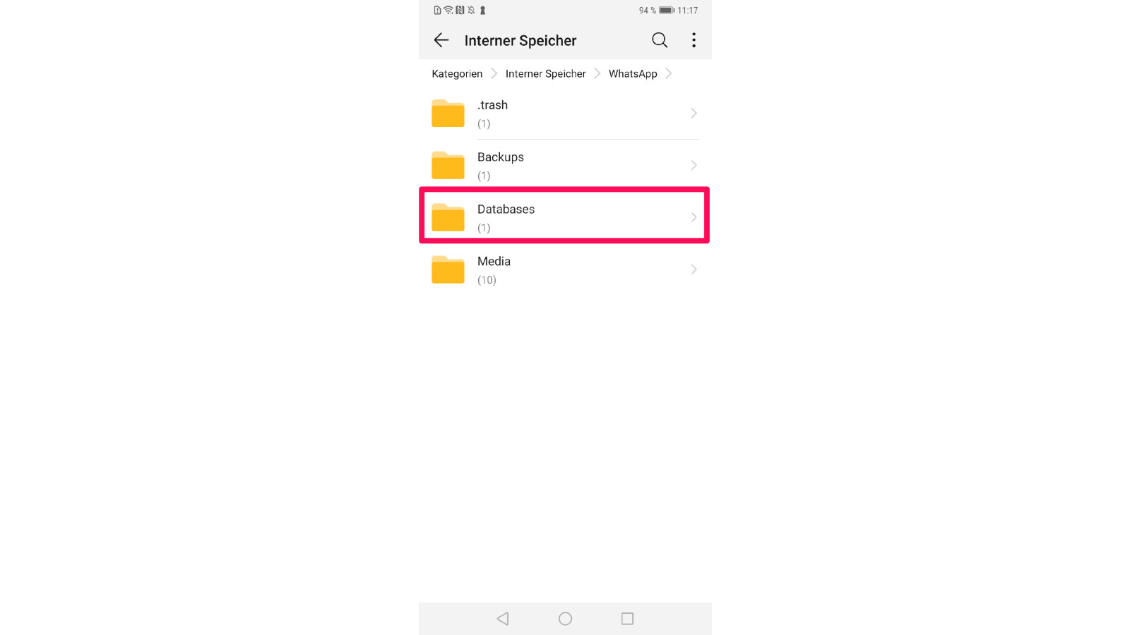 Gelöschte Daten Wiederherstellen Android Interner Speicher