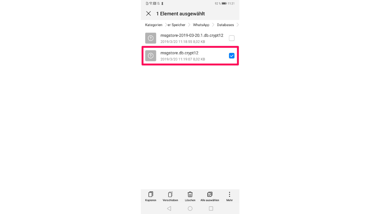 Gelöschte Daten Wiederherstellen Android Interner Speicher