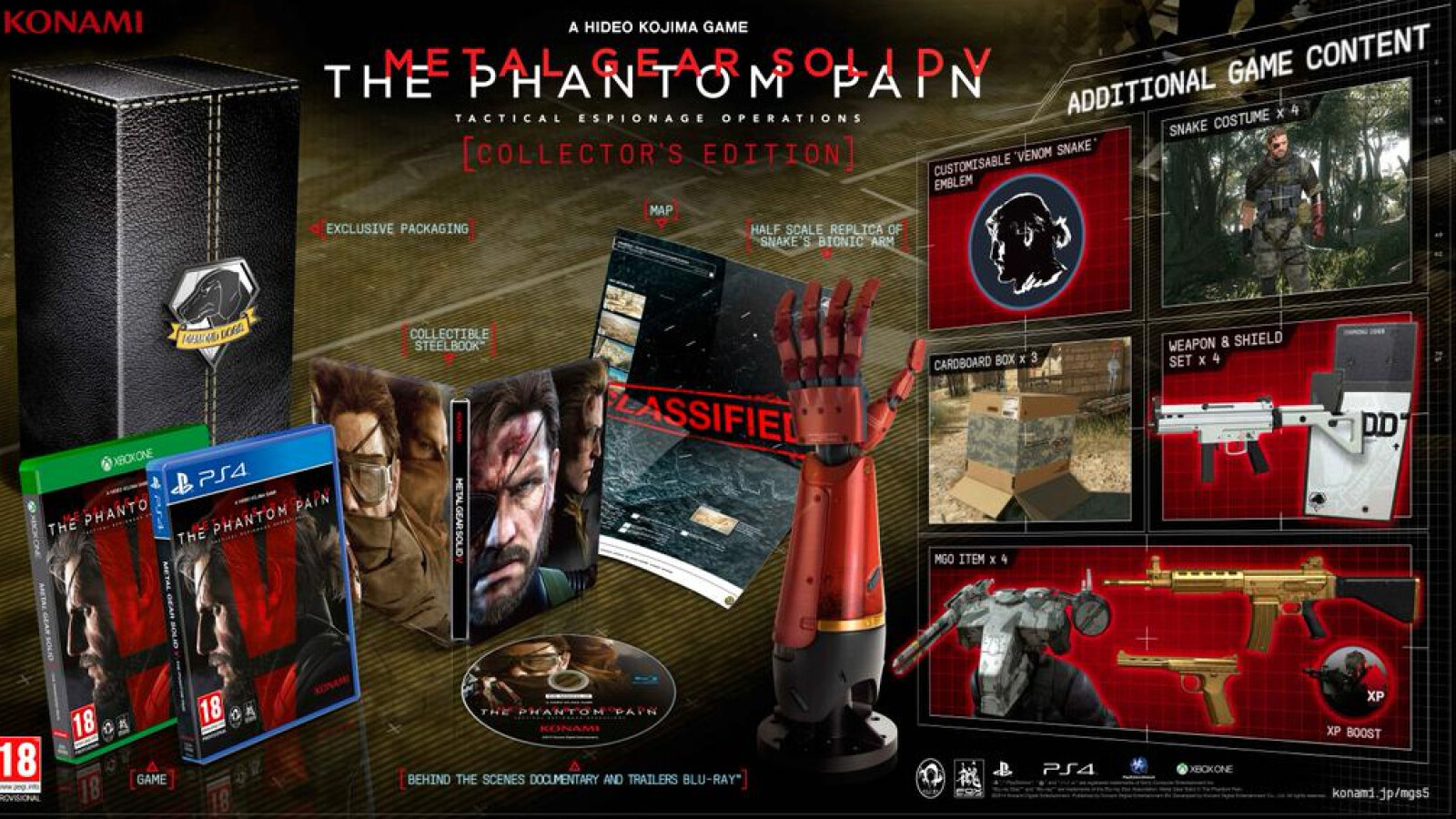 Metal Gear Solid 5: Collector's Edition und PS4-Bundle | NETZWELT