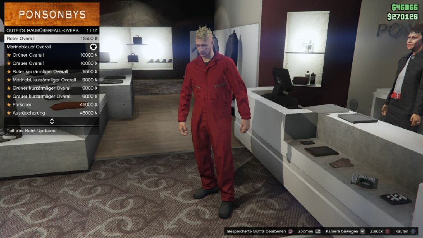 GTA Online Alle neuen Outfits des HeistUpdates NETZWELT