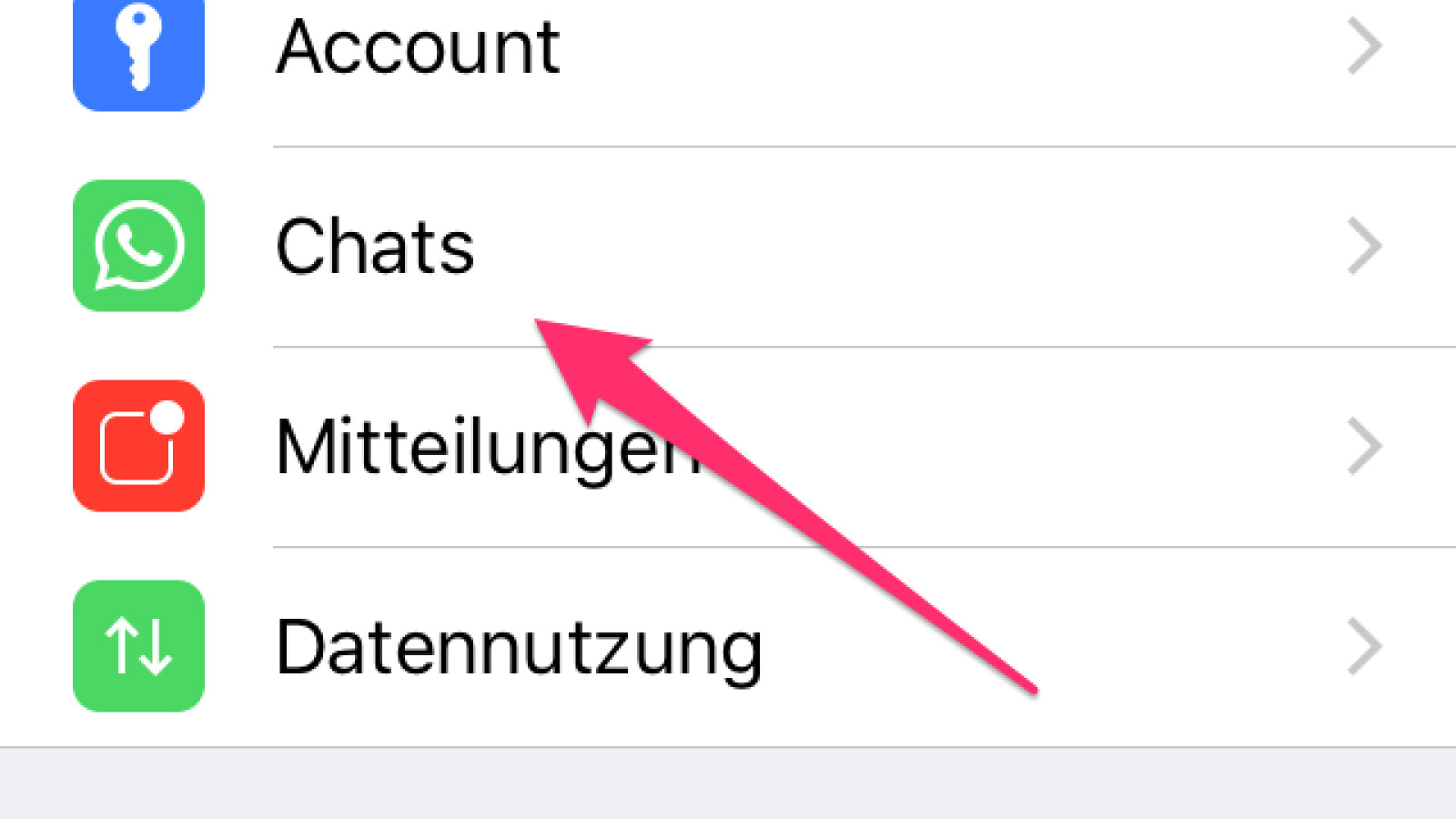 Löschen iphone chats archivierte bei whatsapp WhatsApp: Chats