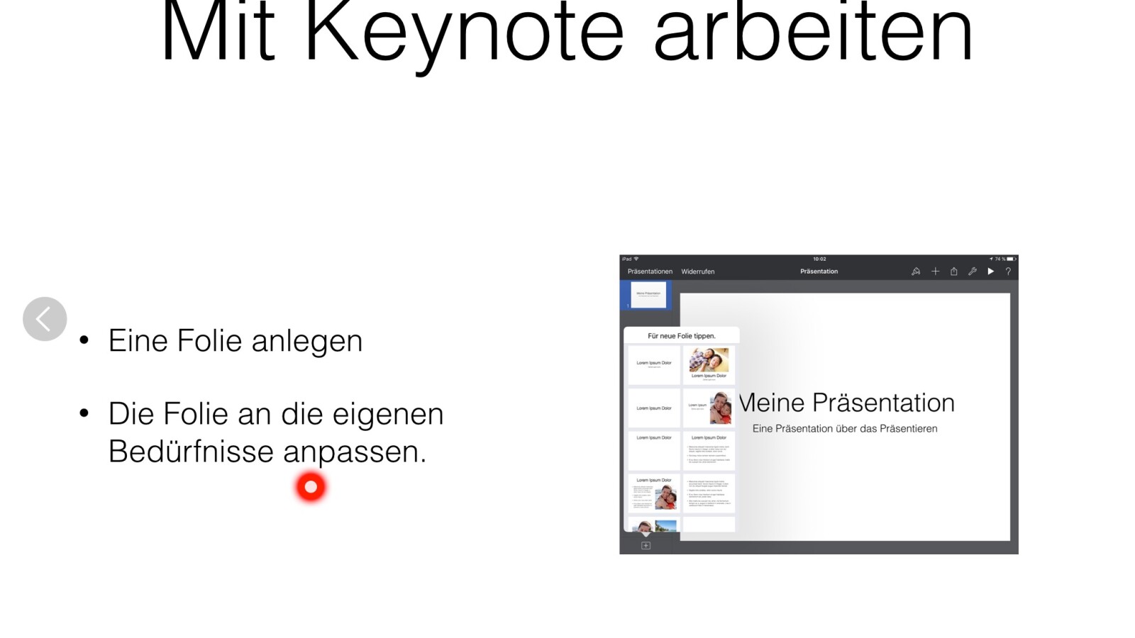 Keynote So Erstellen Sie Eine Prasentation Auf Dem Ipad Netzwelt