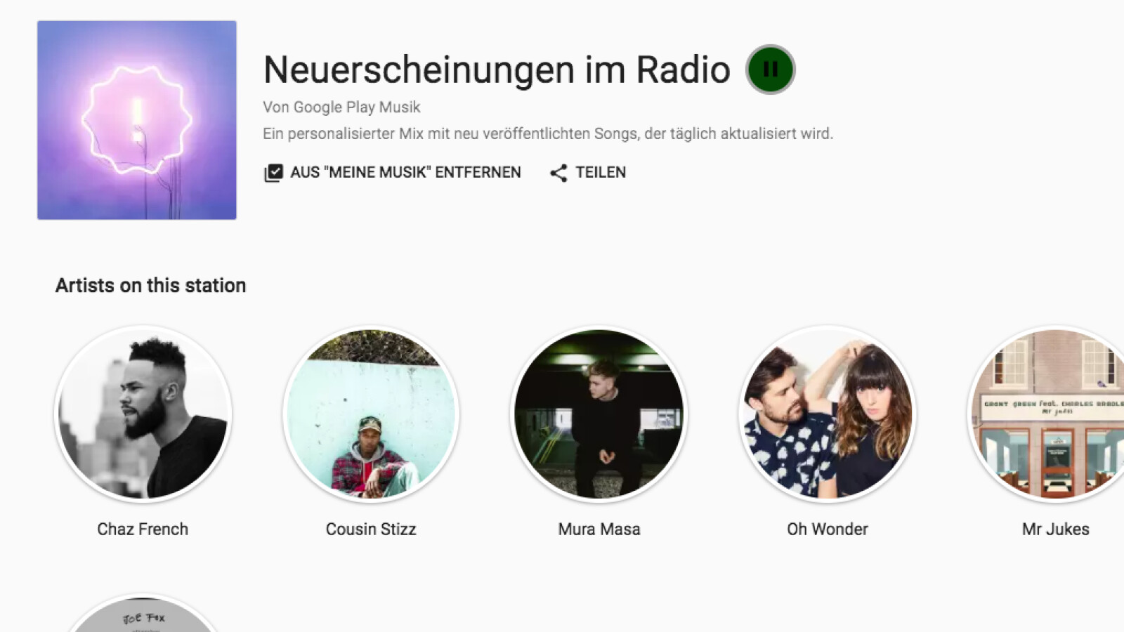 Play Music Google baut persönliche Musikempfehlungen weiter aus NETZWELT