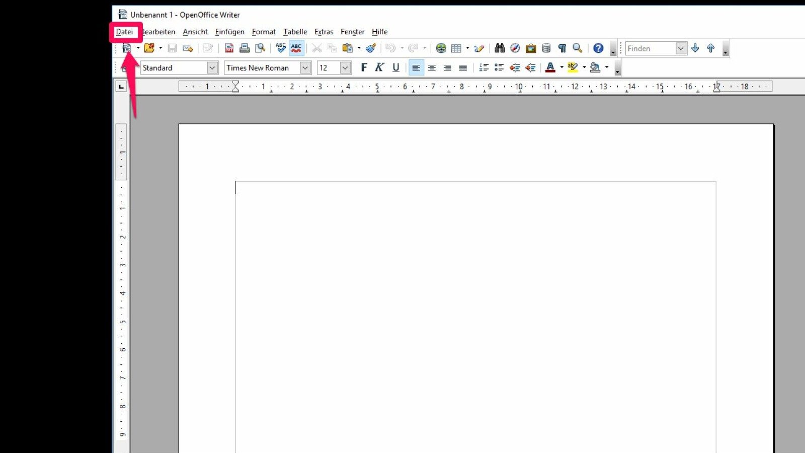 OpenOffice: So speichert ihr Dokumente als PDF- oder Word-Datei