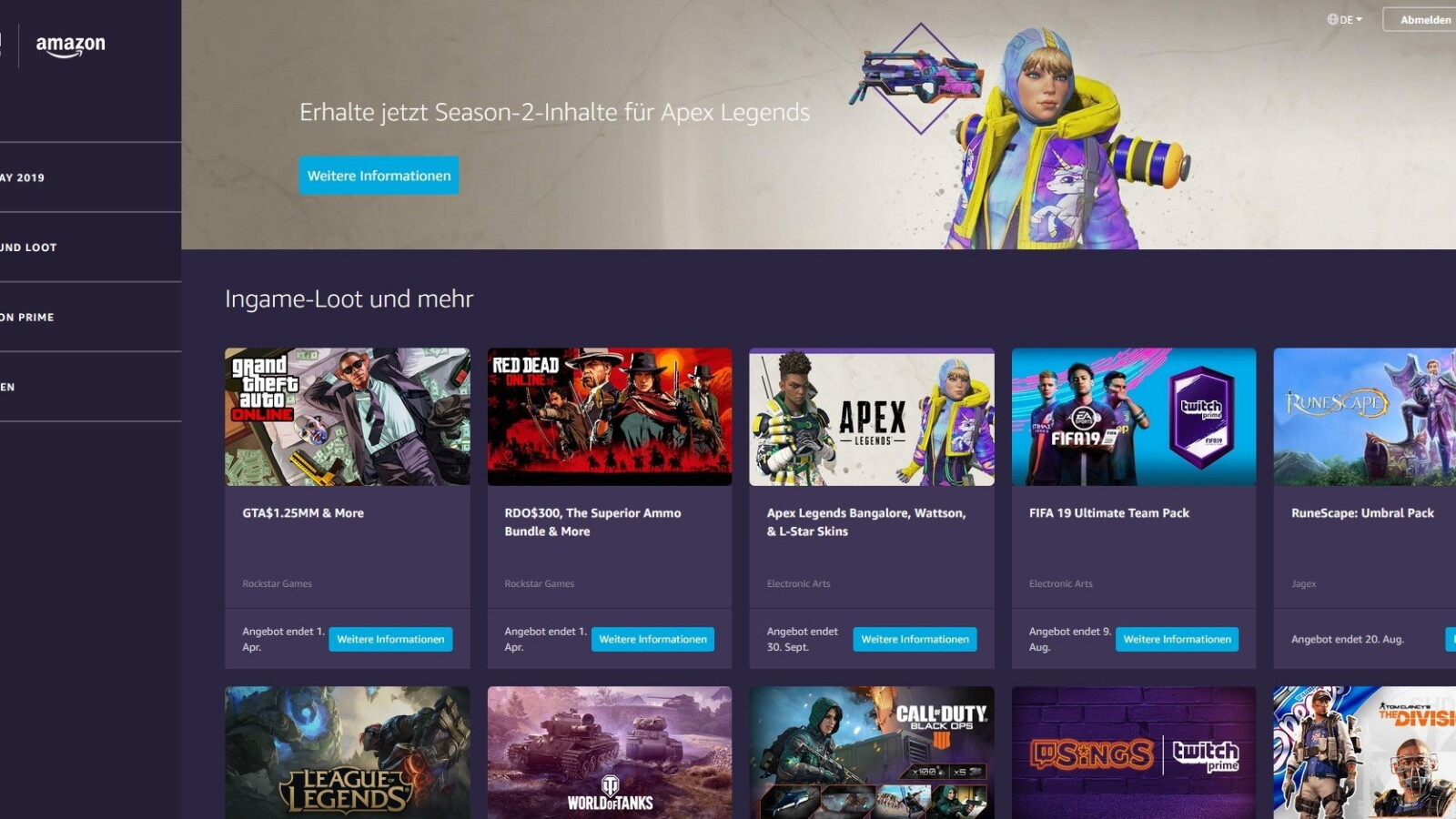 Twitch Prime So Lost Ihre Euer Loot Fur Fortnite Und Co Ein Netzwelt Twitch Prime So Lost Ihre Euer Loot Fur Fortnite Und Co Ein Netzwelt
