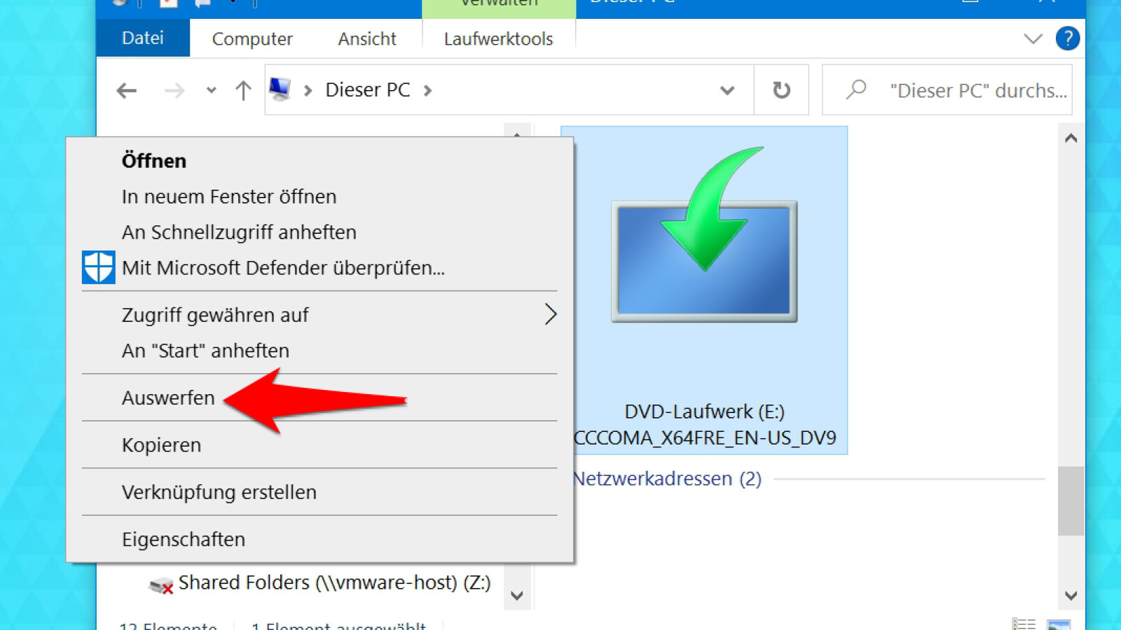verachten Anwendbar Überwachen dvd auswerfen windows 10 Gericht Verknüpfung Kostüme