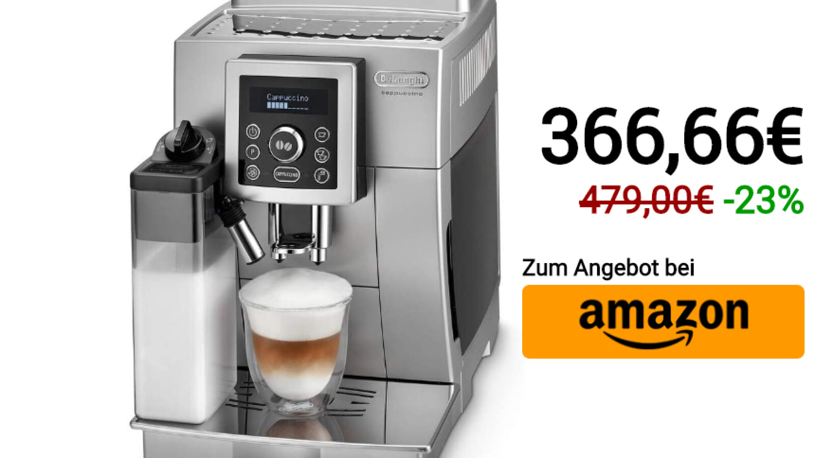 De'Longhi Kaffeevollautomat Am Prime Day über 100 Euro günstiger