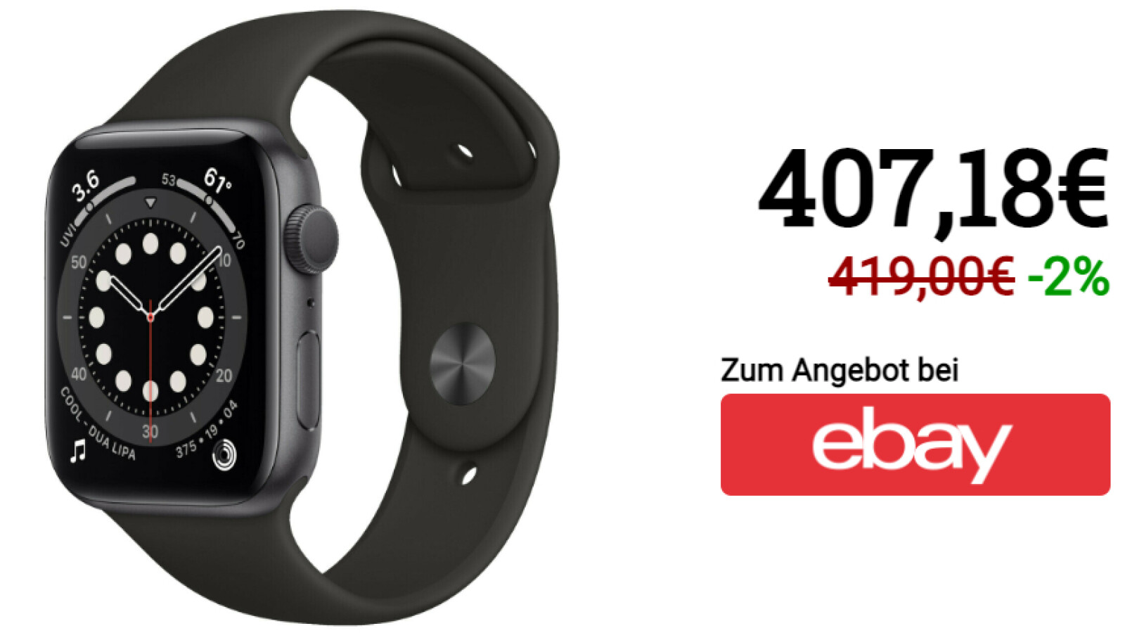 Apple Watch 6: Black Friday-Preissturz bei eBay - jetzt Tiefpreis