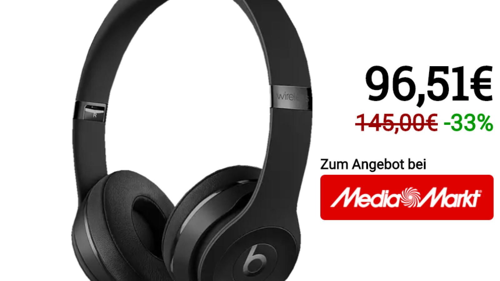 Beats-Kopfhörer: Bei diesem Media Markt-Angebot spart ihr 50 Euro