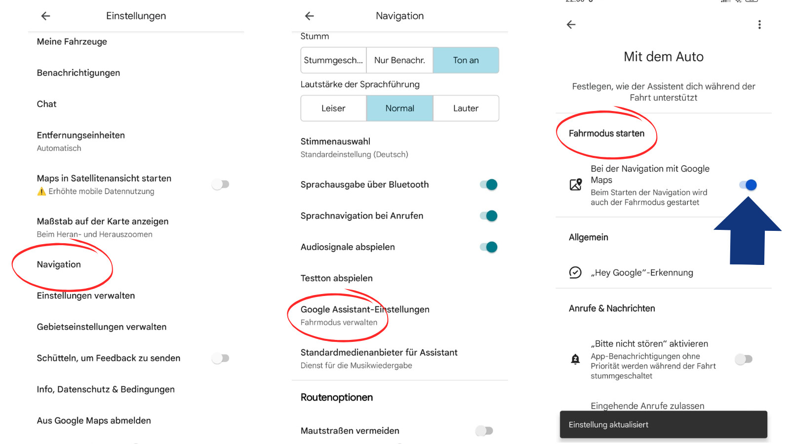 google maps vibration ausschalten Google Maps: So deaktiviert ihr den Fahrmodus