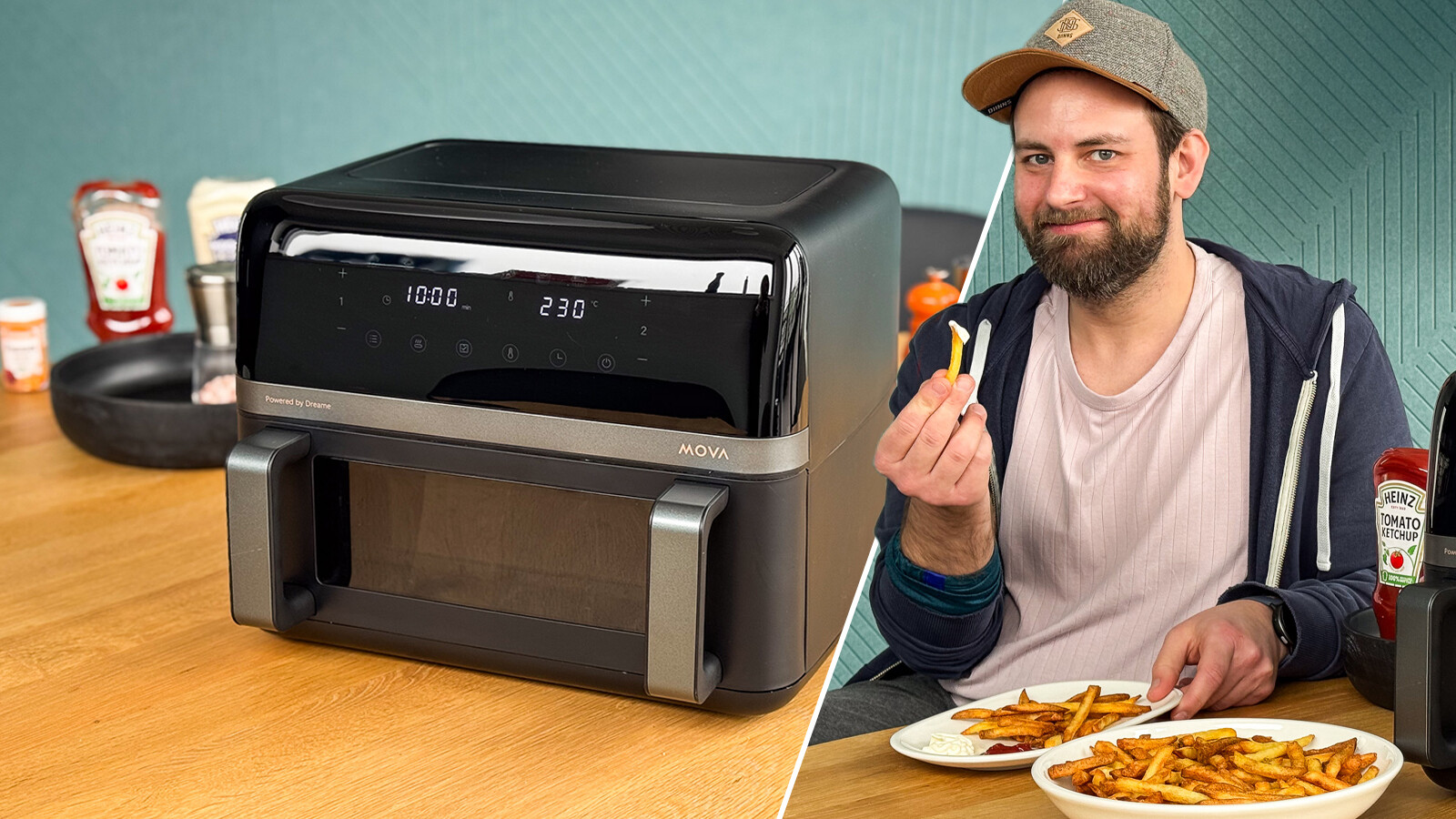 Mova AeroChef FD20 Pro im Test: Dieser Doppel-Airfryer lässt sich ...