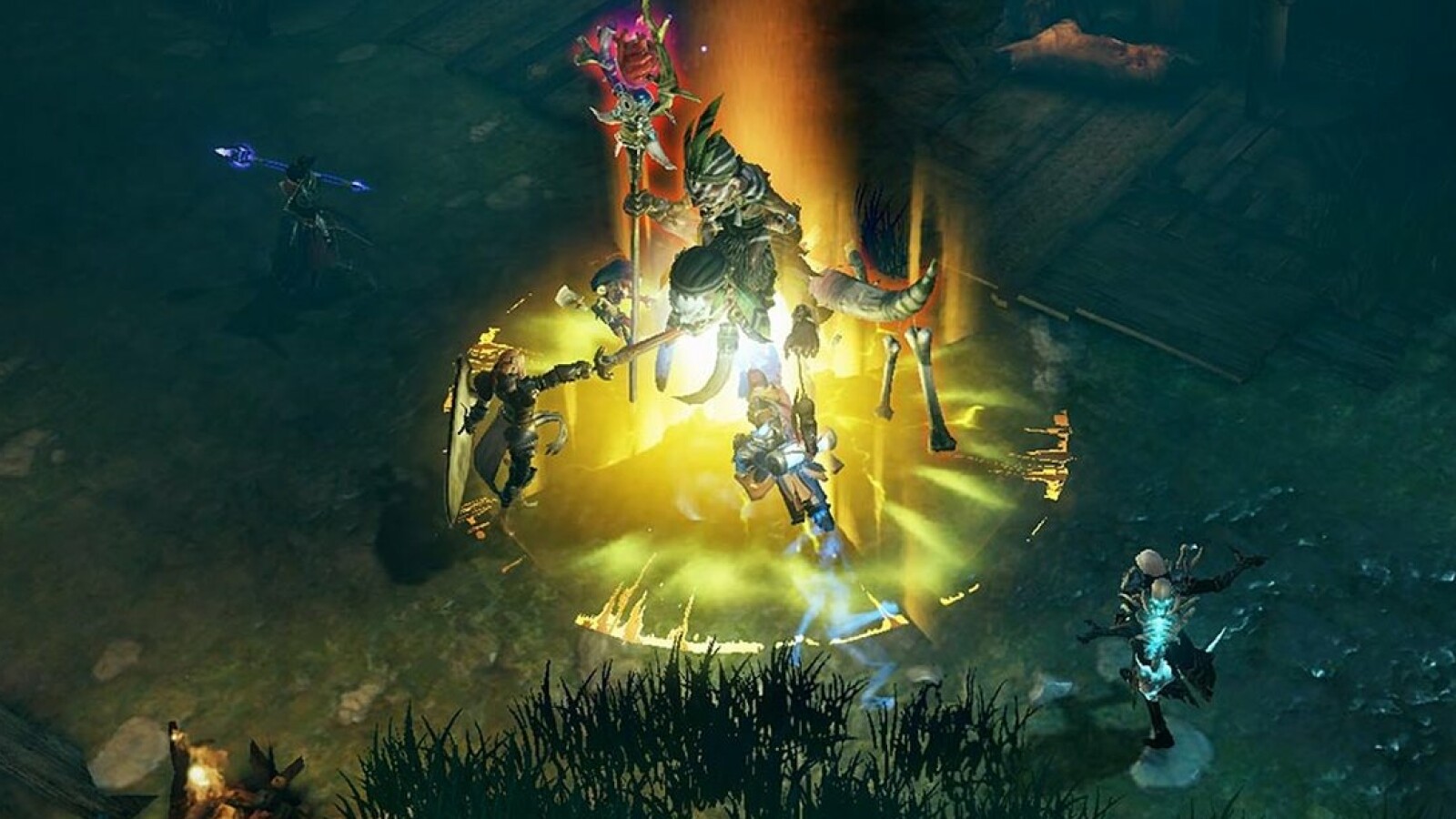diablo immortal mobile game trailer compairison to other games in china