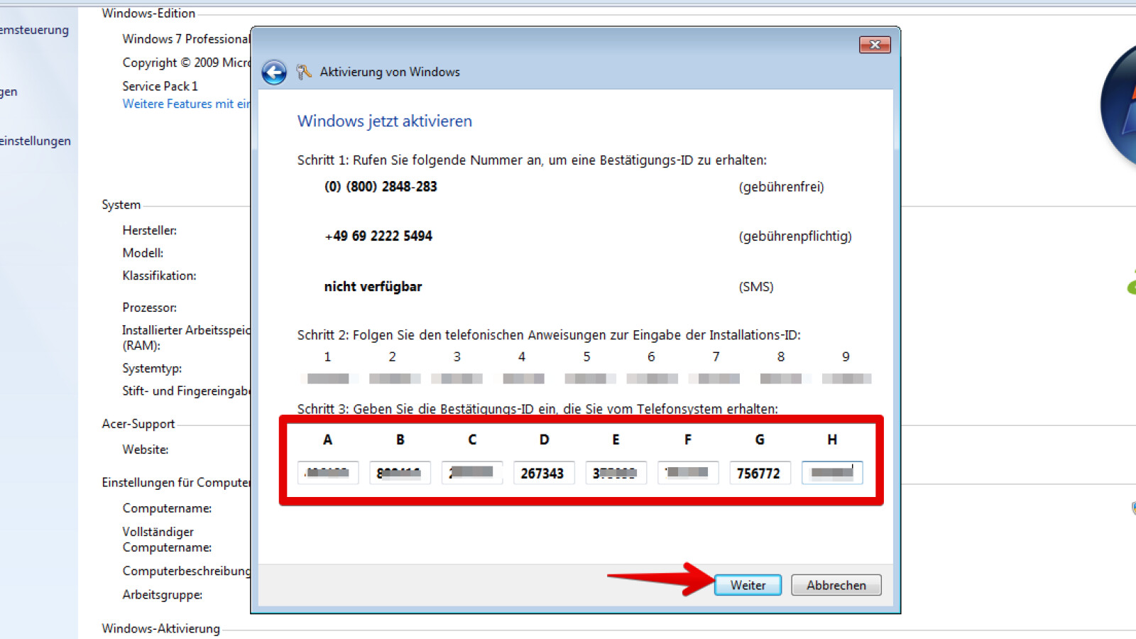 Upgrade von Windows 7 Home Premium auf Windows 7 Professionell - So ...