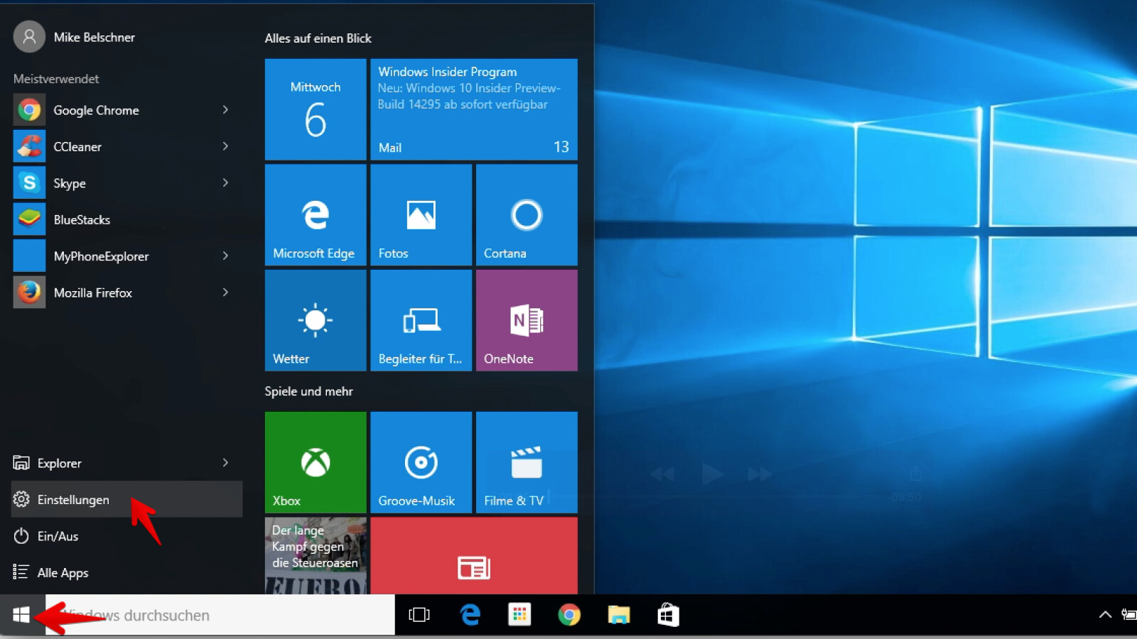 Konfiguration des WindowsInsiderProgramms auf dem PC NETZWELT