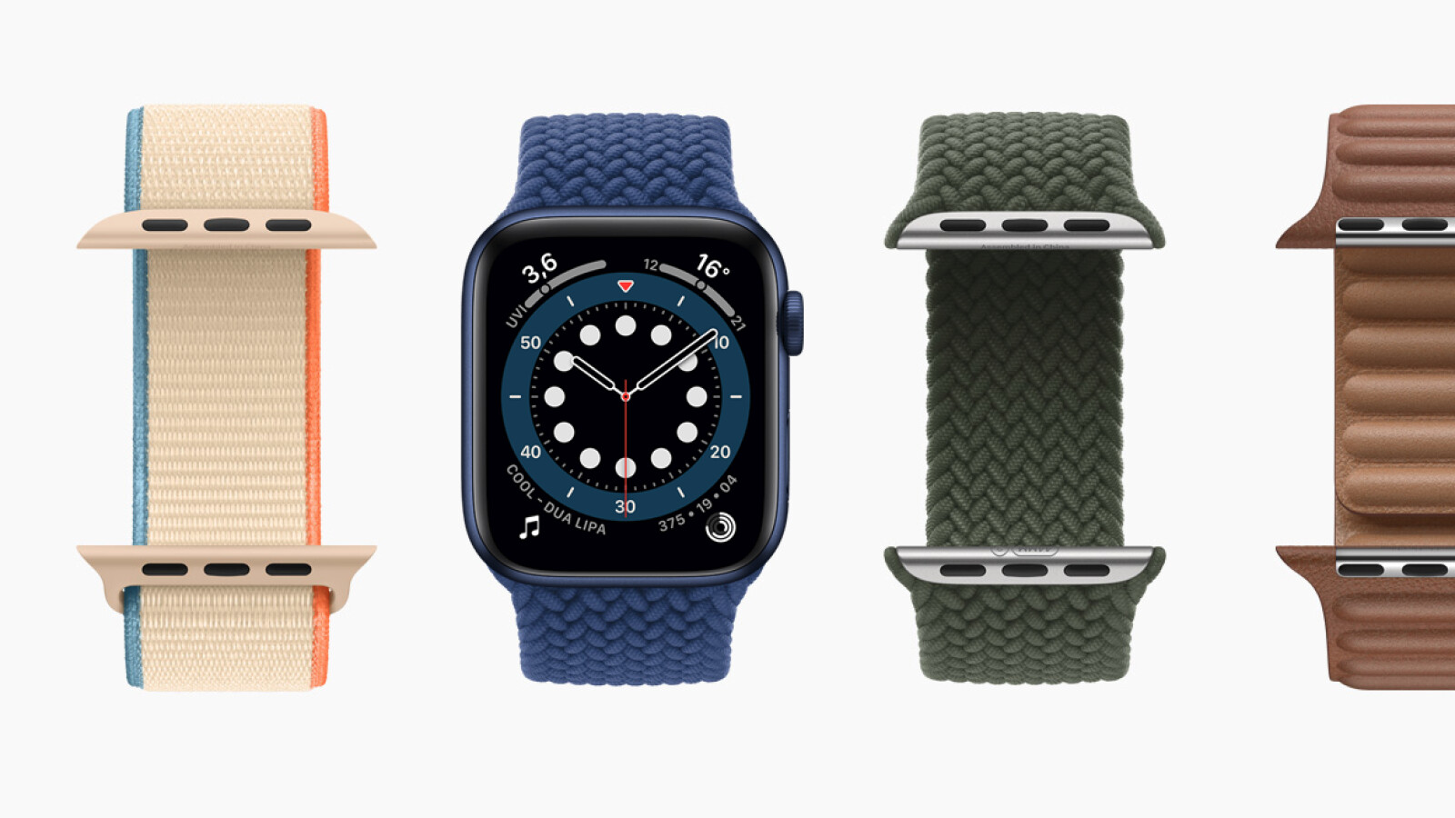 Apple WatchArmbänder 2020 &quot;Ledararmband mit Endstück