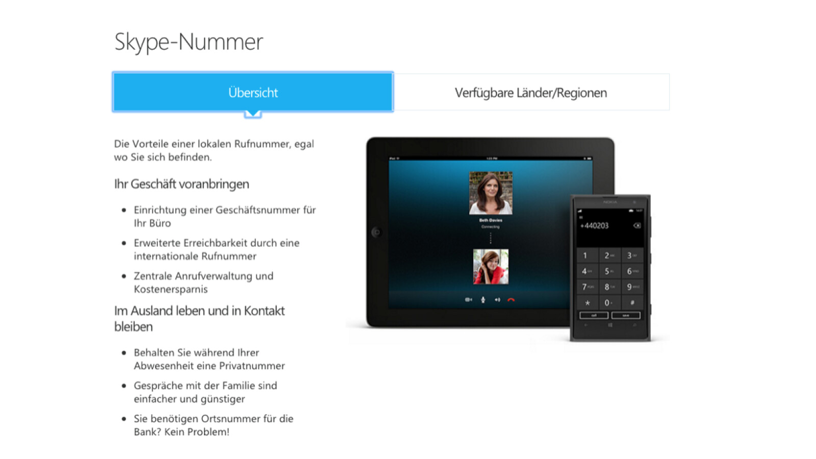 Unterstützte Anruf-Funktionen in Skype Web | NETZWELT