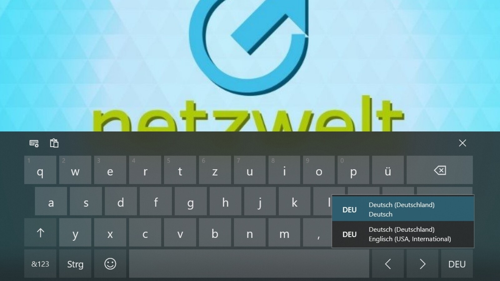 Tastatur-Sprache ändern unter Windows 10 | NETZWELT
