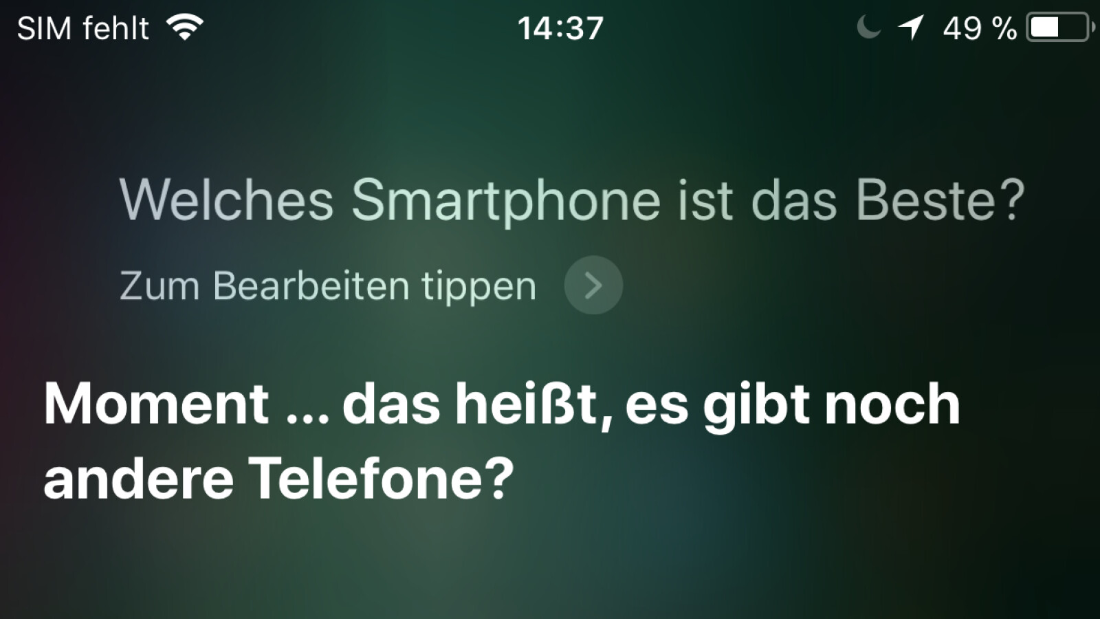 Hey Siri Die 70 lustigsten Antworten NETZWELT