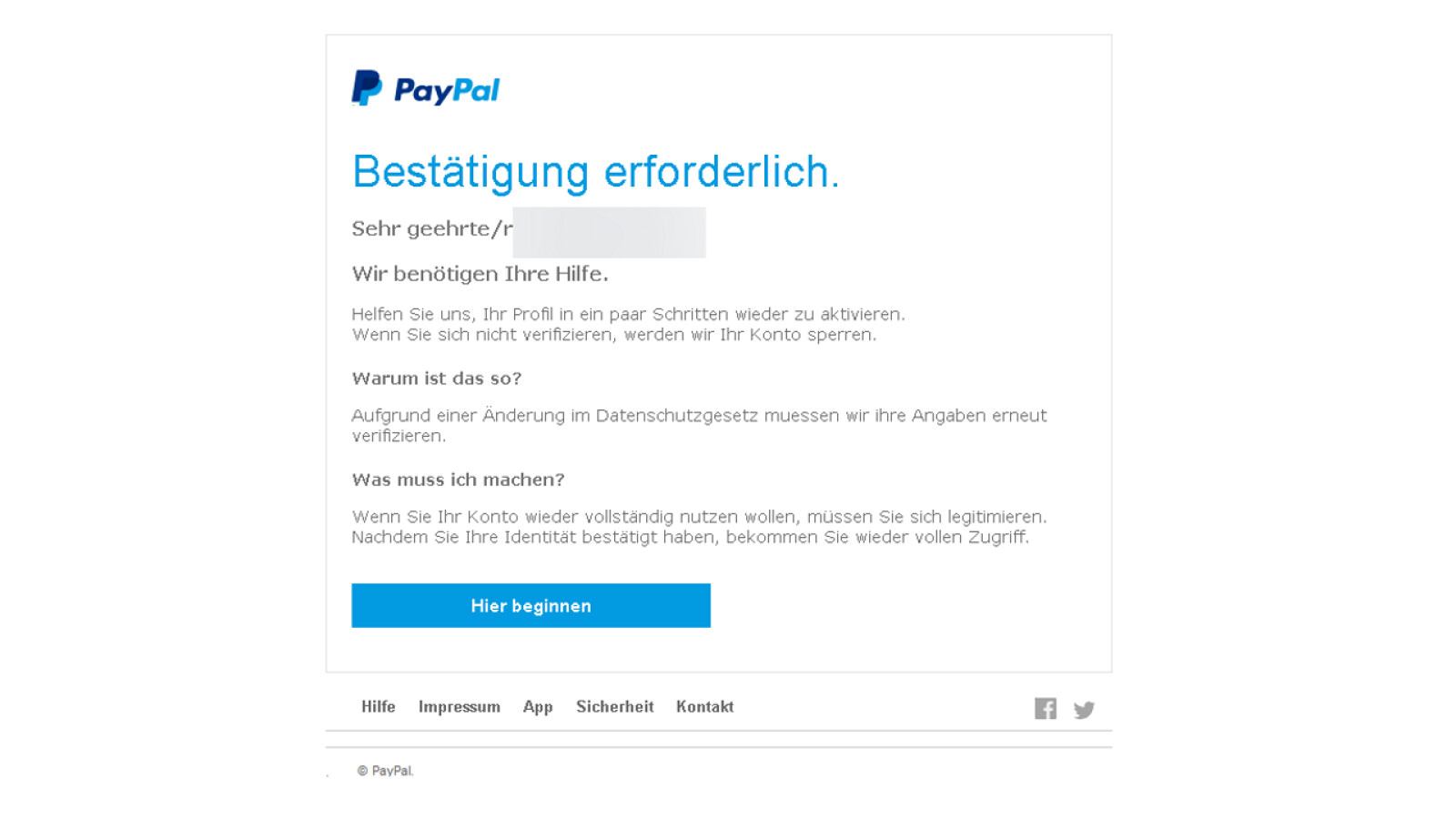 report paypal phishing