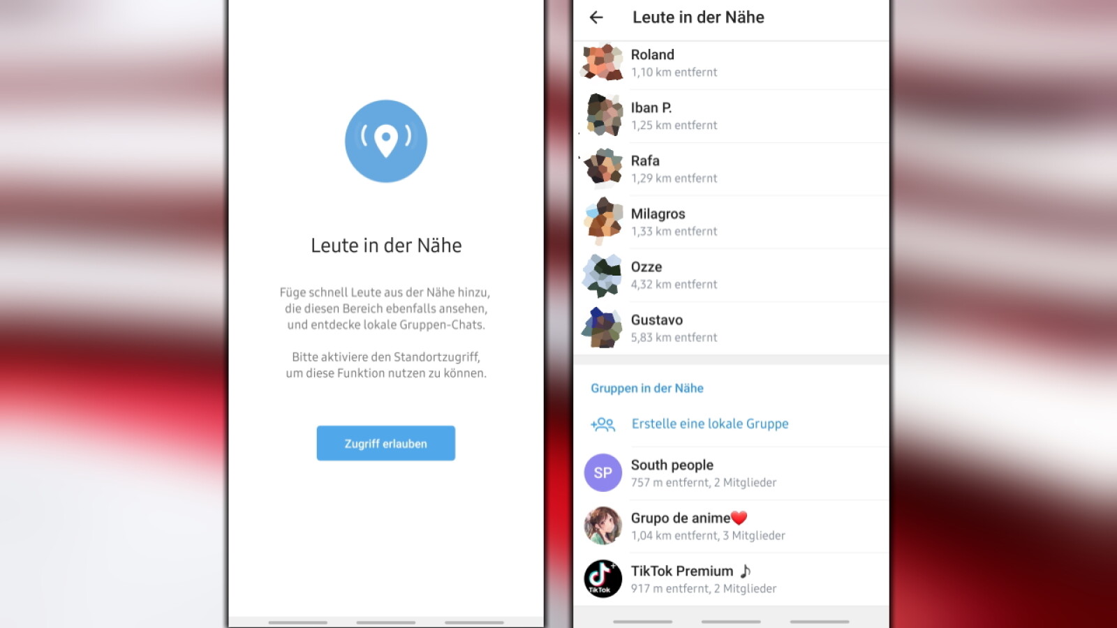 Telegram So Nutzt Ihr Das Leute In Der Nahe Feature Netzwelt