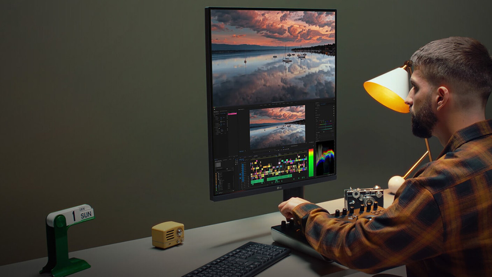 LG DualUp Monitor Dieses HochkantDisplay soll Gaming und Arbeiten
