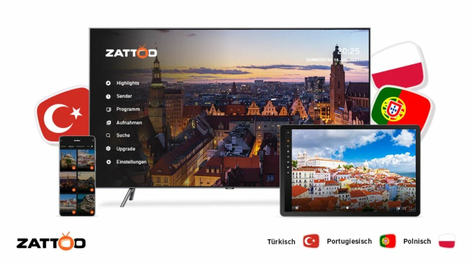 Zattoo: Odbieraj kanały międzynarodowe – w ten sposób oglądasz kanały tureckie, polskie i rosyjskie