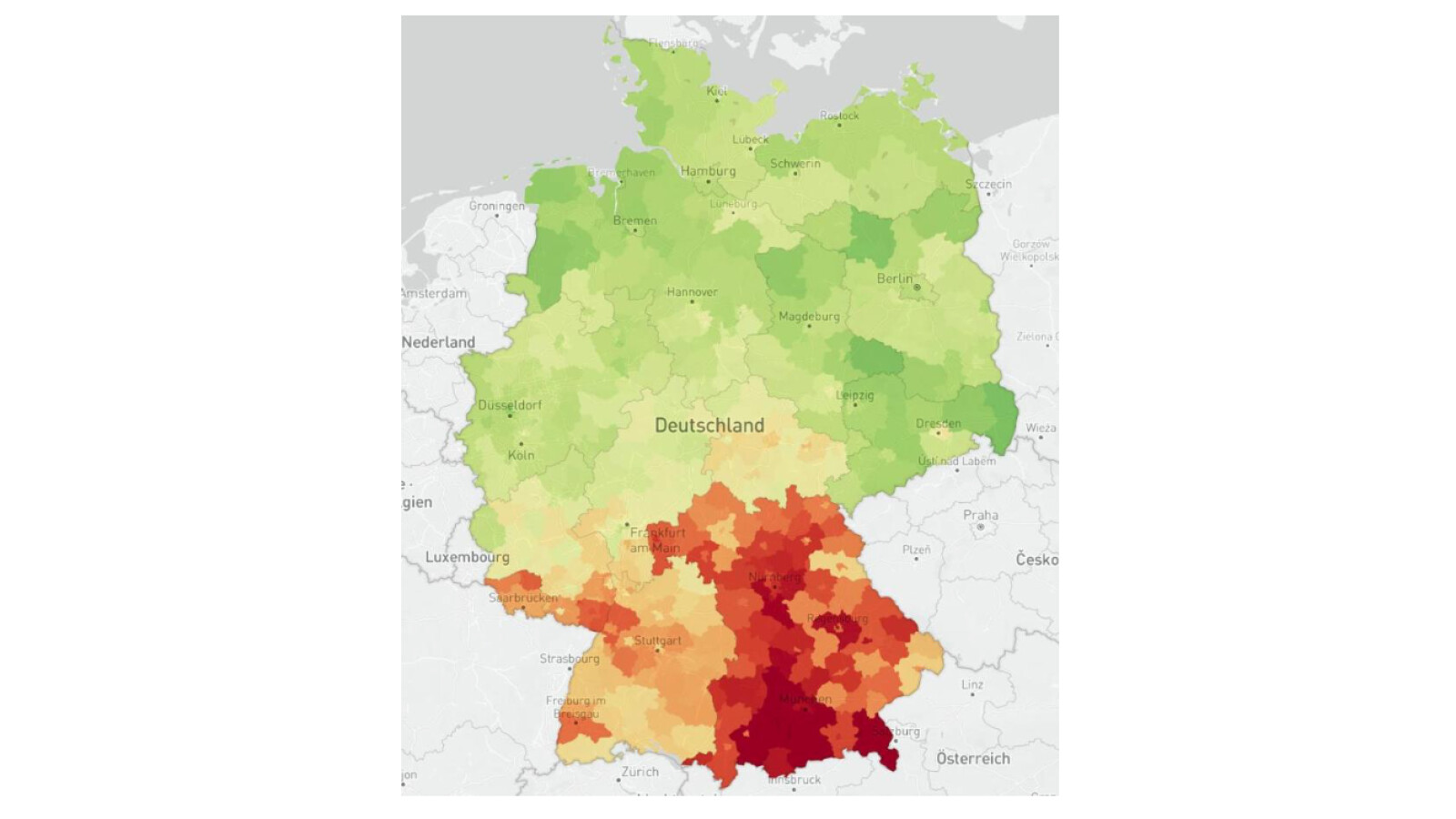 Corona-Karte: Mobilität in Deutschland steigt wieder - NETZWELT