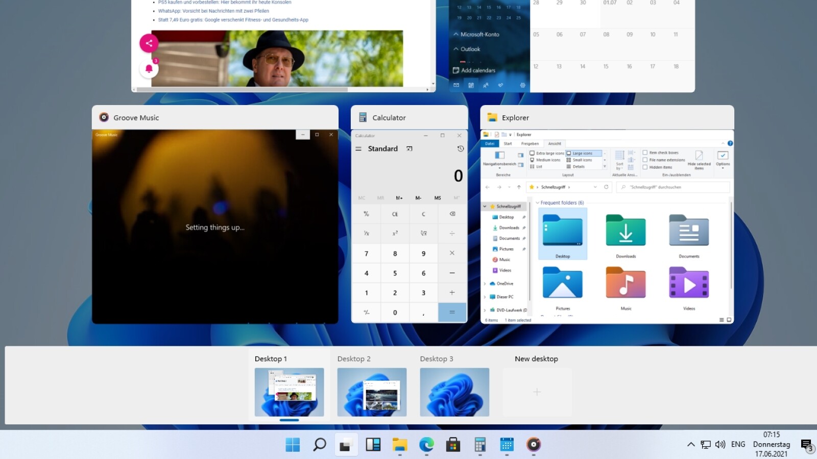 Windows 11: So blenden Sie die Taskleiste automatisch aus