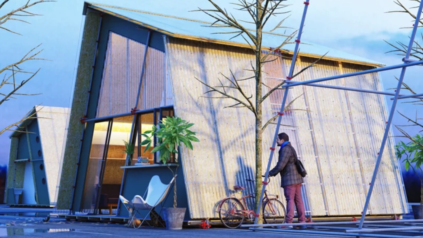 Urban Camp: Tiny House hace que los espacios de estacionamiento sean habitables