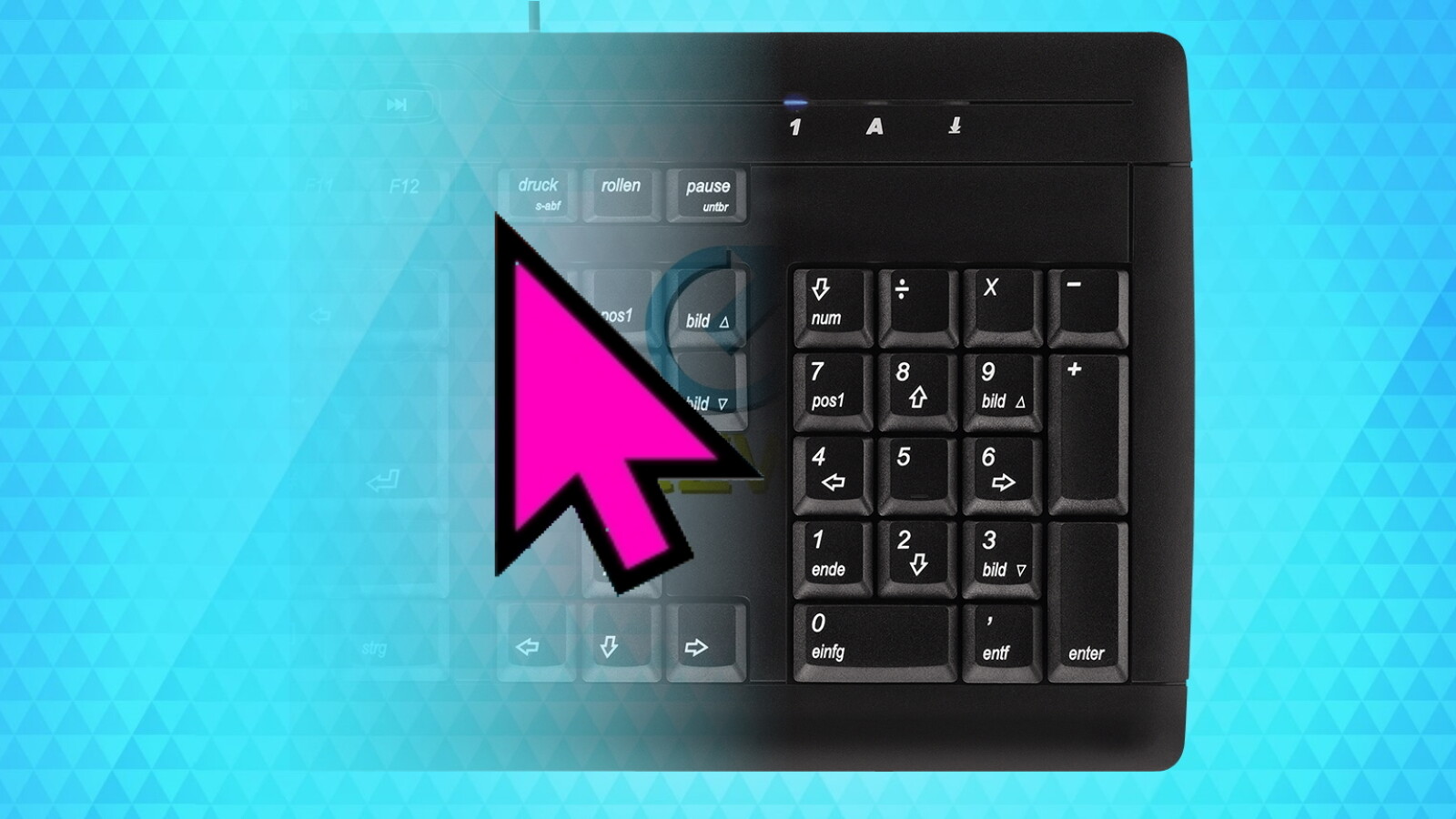 Windows 10: Mauszeiger mit Tastatur steuern - So geht´s ...