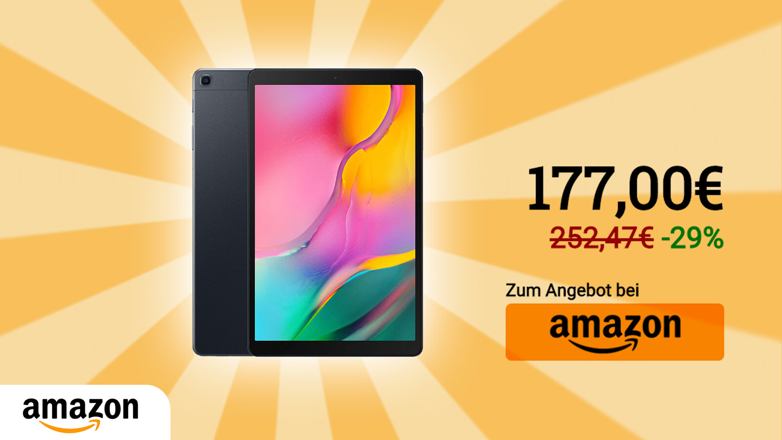 Samsung Galaxy Tab A Starkes TabletAngebot bei Amazon NETZWELT