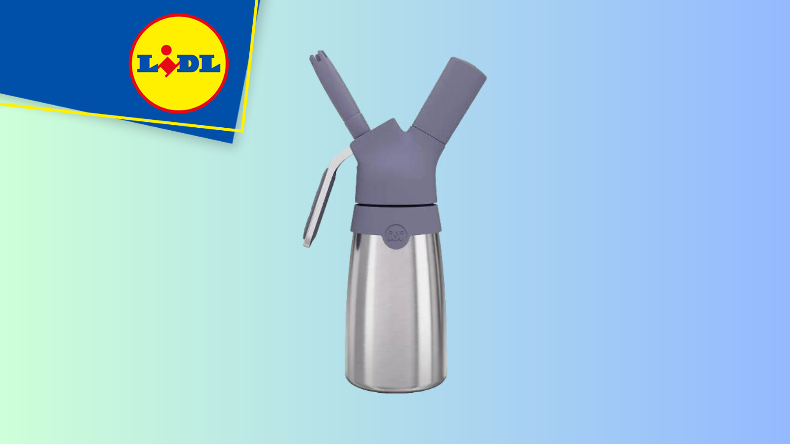 Frische Sahne wie im Café: Dieser iSi-Spender ist bei Lidl jetzt 50 Prozent günstiger