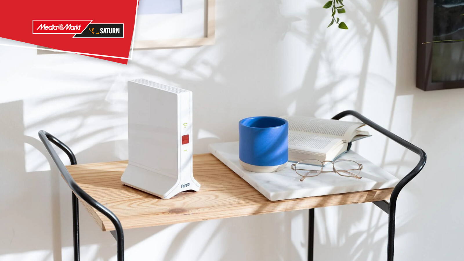 Starkes WLAN im ganzen Haus: AVM Fritz!Repeater 3000 AX zum Top-Preis bei MediaMarkt