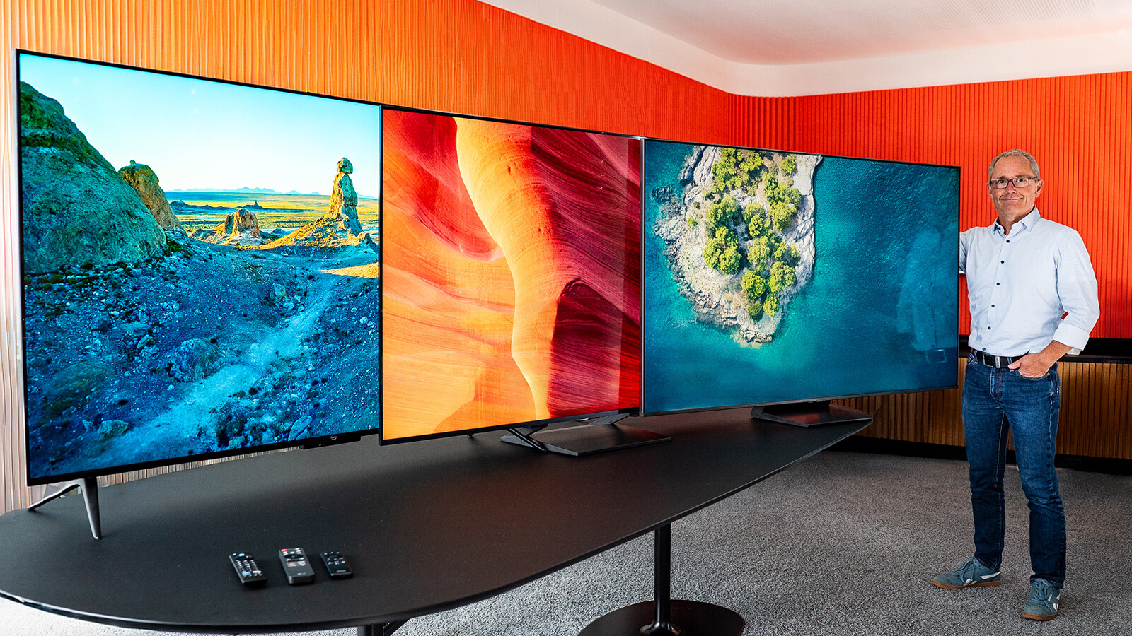 Wunderschne Fernseher 65 Zoll Fotos
