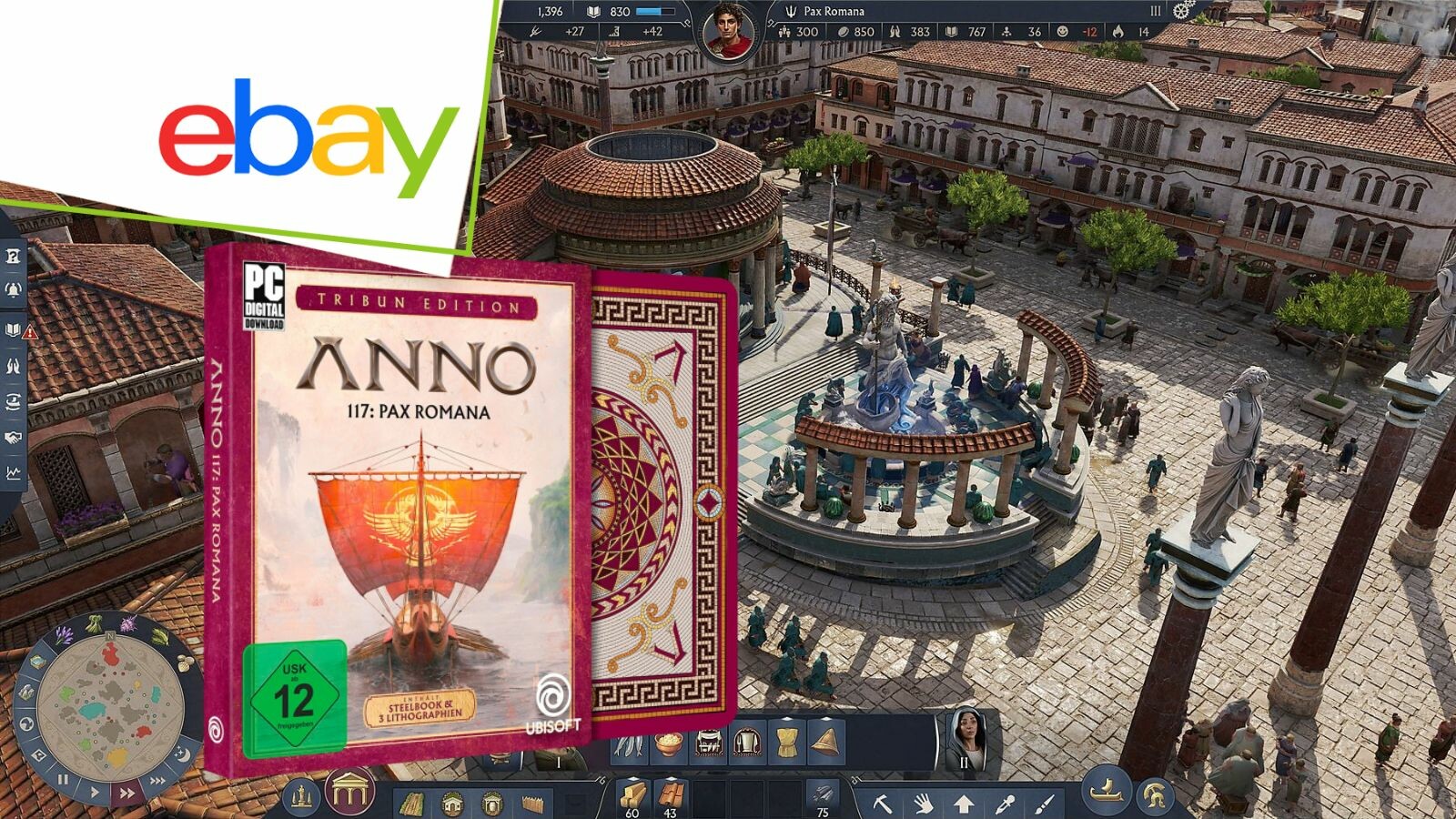 Anno 117: Saturn verkauft Tribun Edition zum Preis der der Download ...