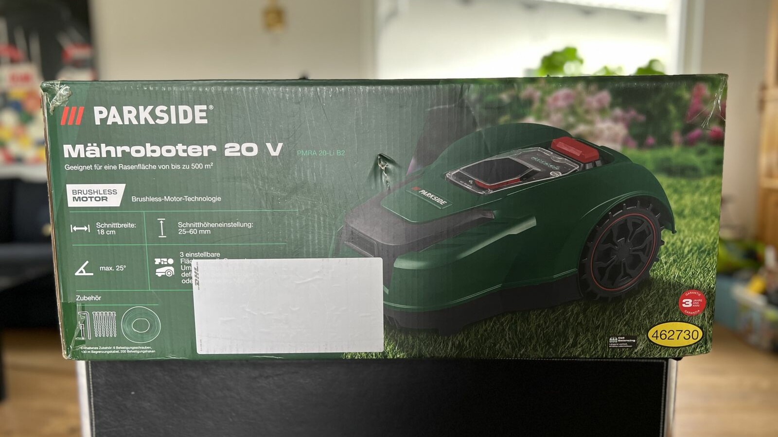 LidlMähroboter Parkside 20 V PMRA 20Li B2 Lieferumfang NETZWELT