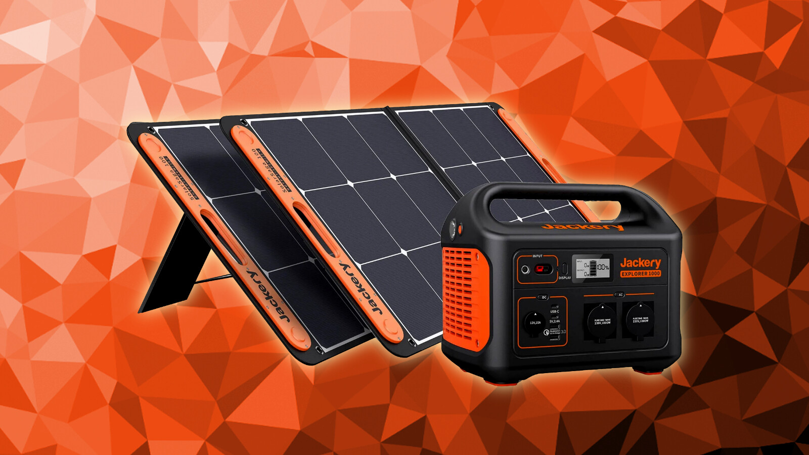 Jackery Solargenerator 1000 Bundle aus Explorer 1000 und zwei