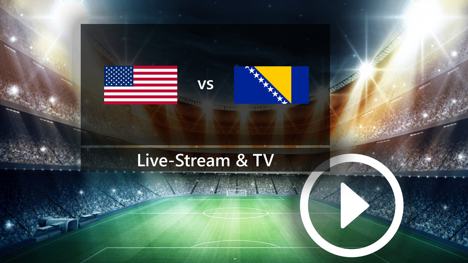 USA gegen Bosnien-Herzegowina: Hier wird das Sechzehntelfinale der Fußball-WM 2026 im gratis im Live-Stream gezeigt