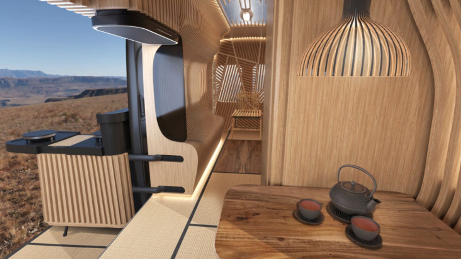 Alpine Cross Cabin geht in Serie: Akustik-Panele verzaubern diesen ...